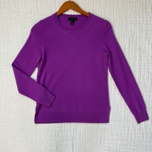 Saks Fifth Avenue Cashmere Crew Neck Long Sleeve Sweater Women's Size  S/P